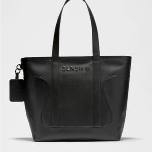 NWOT lululemon leather tote Bag with Logo